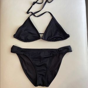 Victoria’s Secret black bikini
